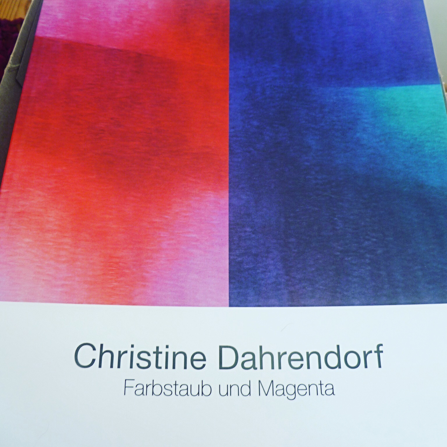 Katalog Farbstaub und Magenta