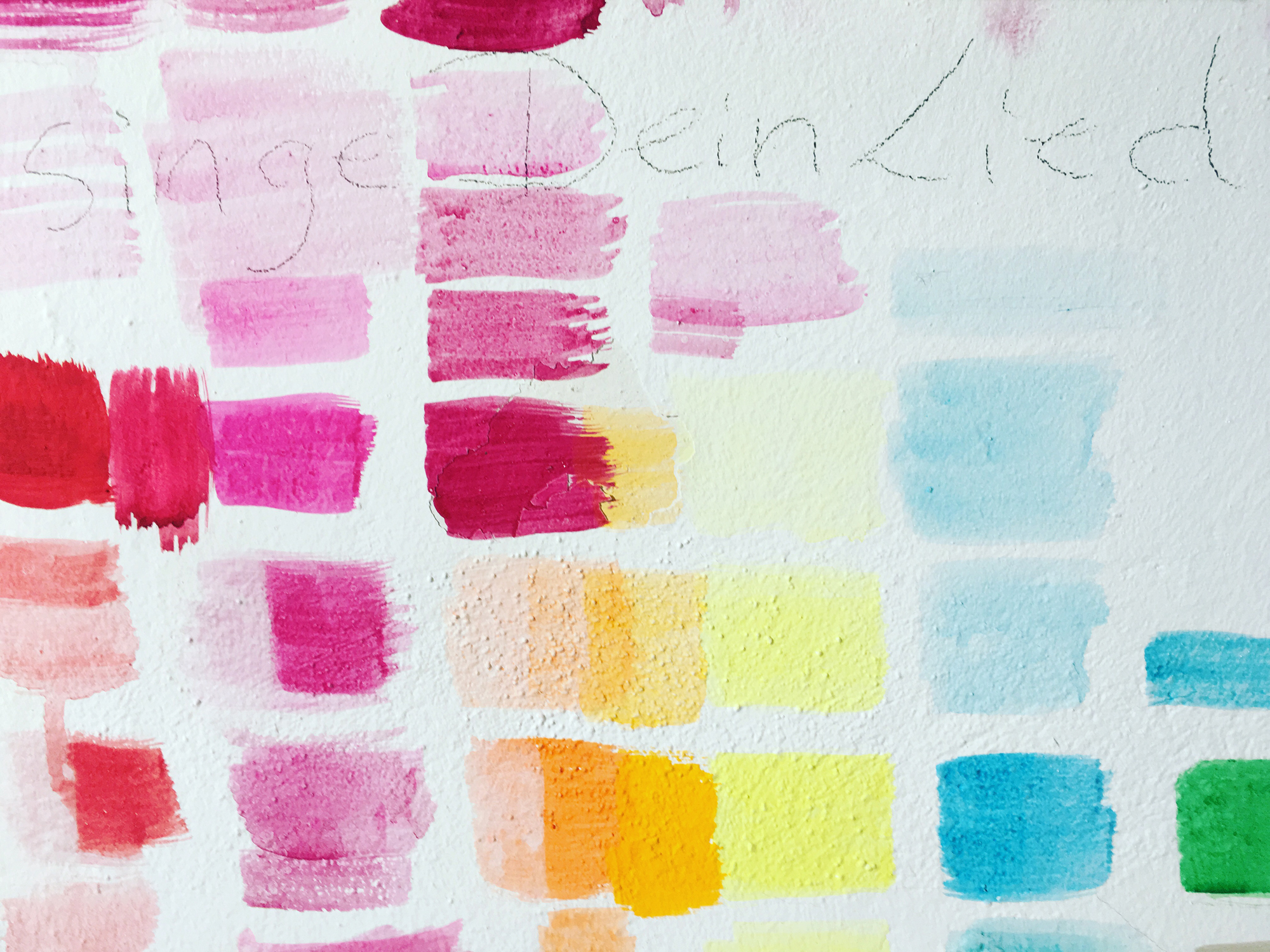 Atelierwand